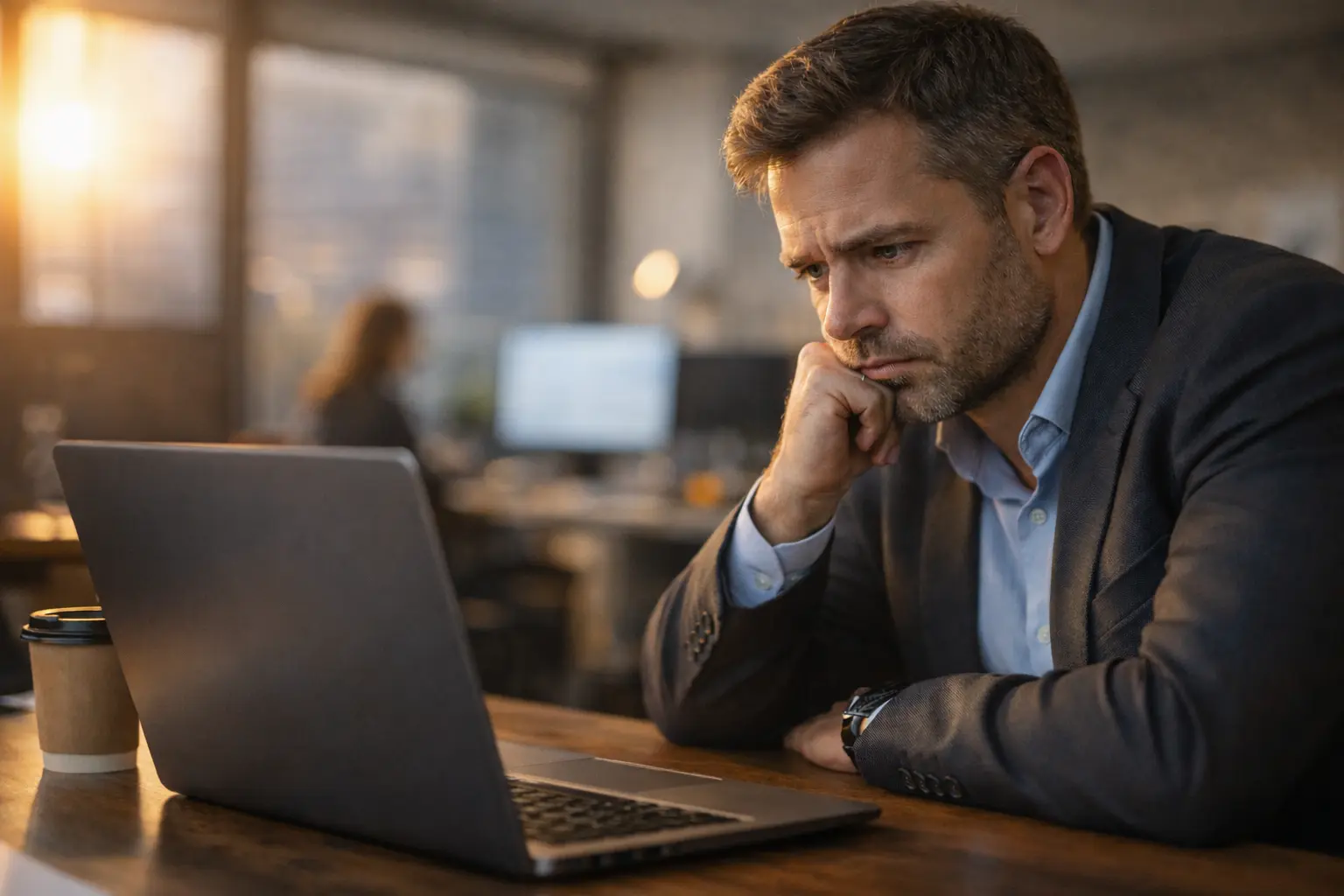 Изображение отражает ситуацию задержки отпускных и финансовой неопределенности перед отпуском.