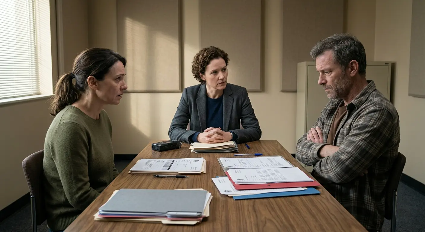 Очная ставка между участниками уголовного дела в присутствии следователя